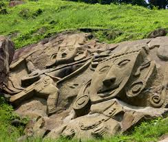 त्रिपुरा के उनाकोटी के मूर्ति का फोटो